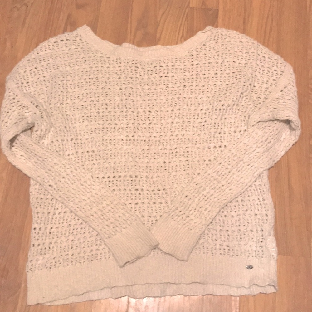 American Eagle Crochet Sweater